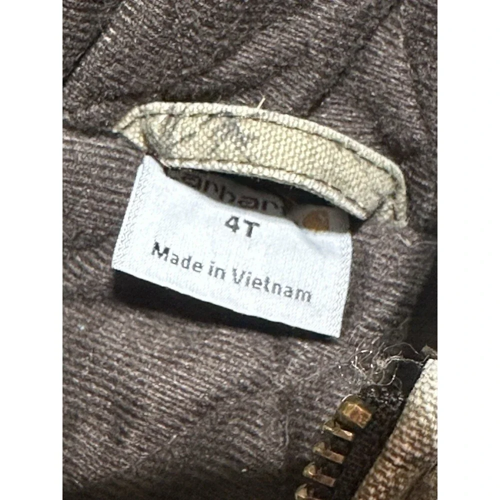 Carhartt Real Tree Kids Hunting Jacket Coat Size 4T
